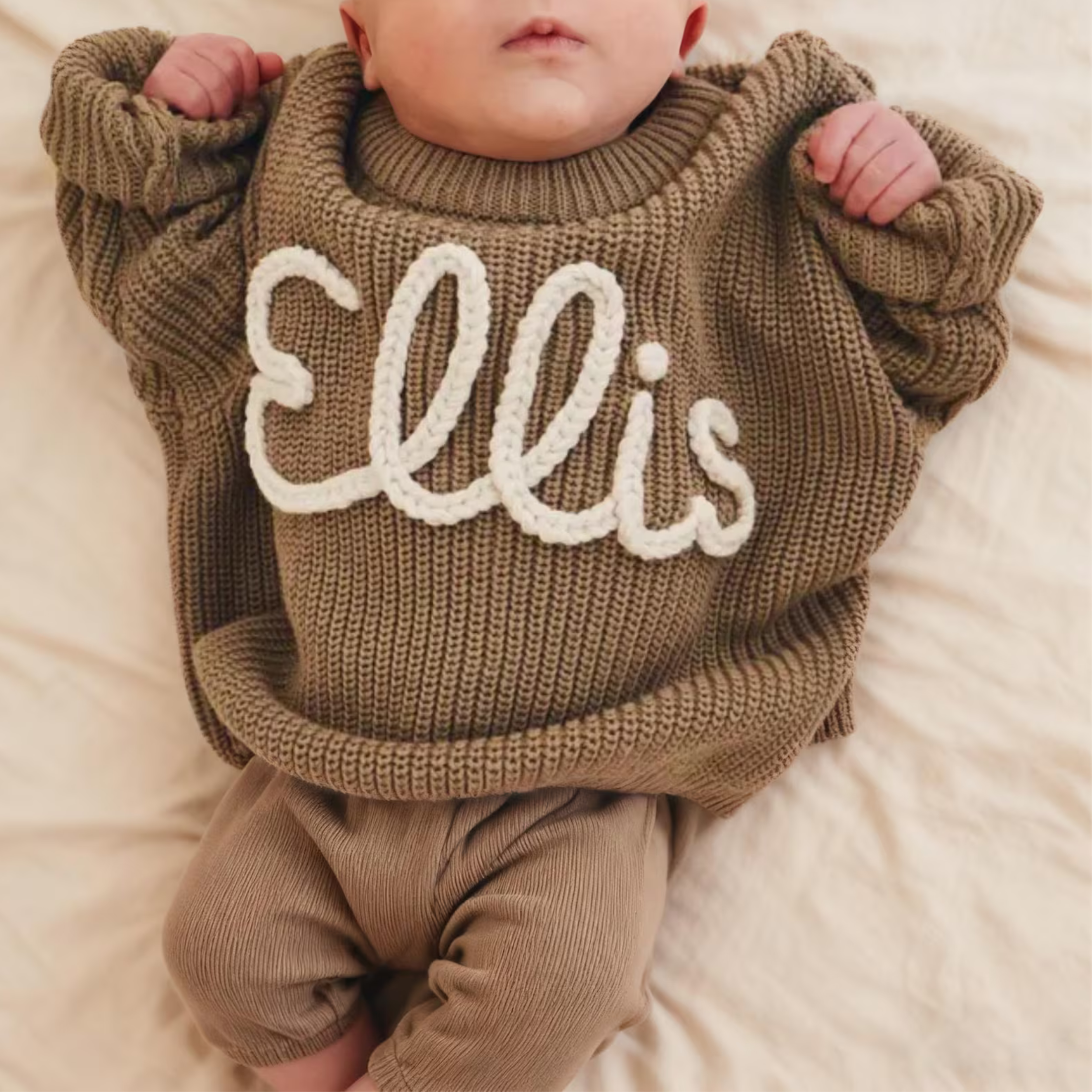 The Heirloom Name Jumper | 100% Organic Cotton