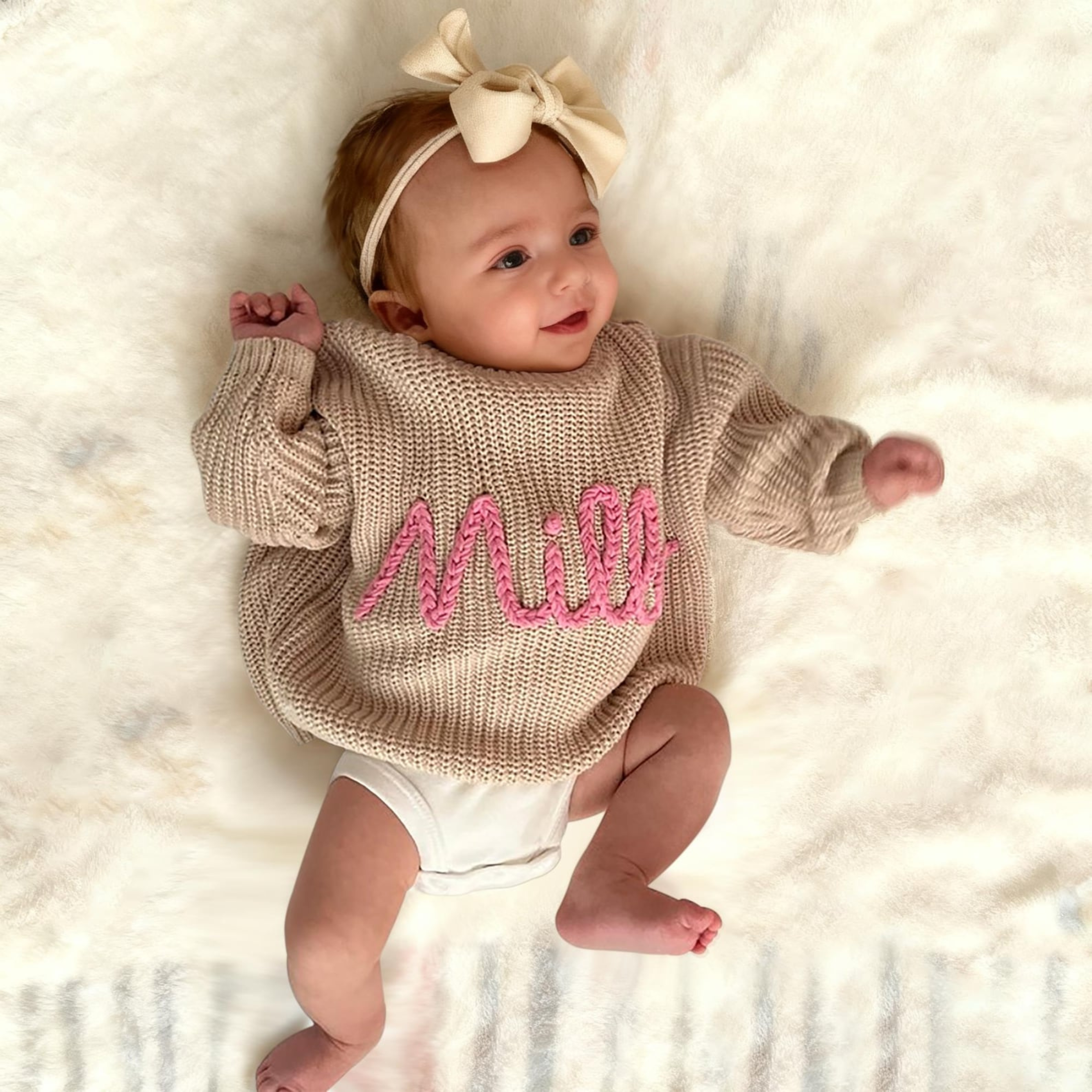 The Heirloom Name Jumper | 100% Organic Cotton